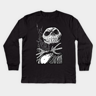 Pumpkin King 1 Kids Long Sleeve T-Shirt